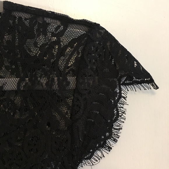 BB Dakota Cindy Lace Fit and Flare Dress - Picture 6 of 6